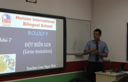 A Visit by District Commission of Biology Subject